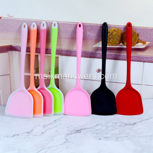 Set spatula silikon dapur tahan panas BPA